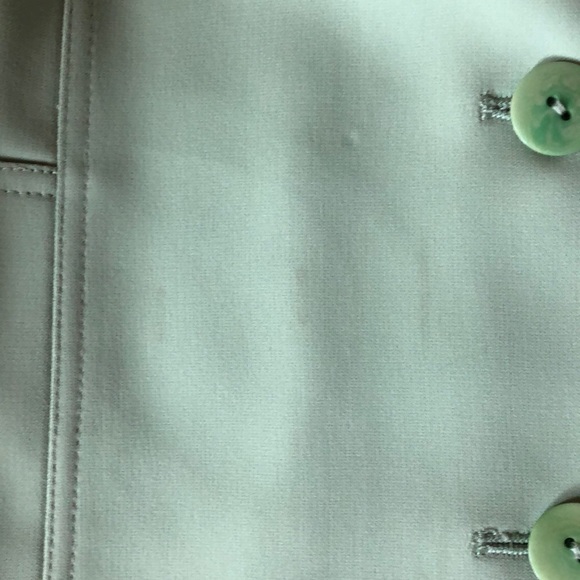 Evelyn & Arthur Nehru Collar Green Jacket - Picture 6 of 7